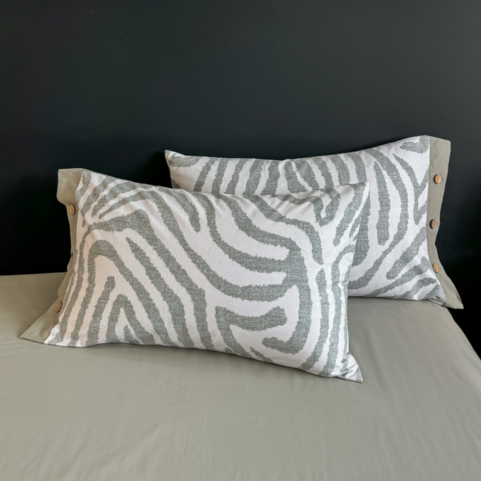 91家纺网 家纺一手货源 找家纺 麦田家纺 2025新款全棉纯棉轻奢加厚磨毛纽扣款四件套 马德里-绿