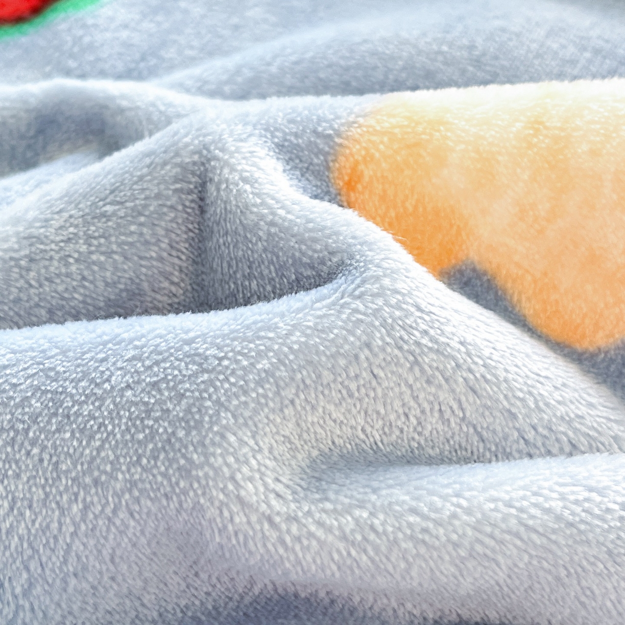 91家纺网 家纺一手货源 找家纺 雅萱-云貂绒毛毯法莱绒毛毯珊瑚绒毛毯羊羔绒毛毯 圣诞小鹿-蓝色