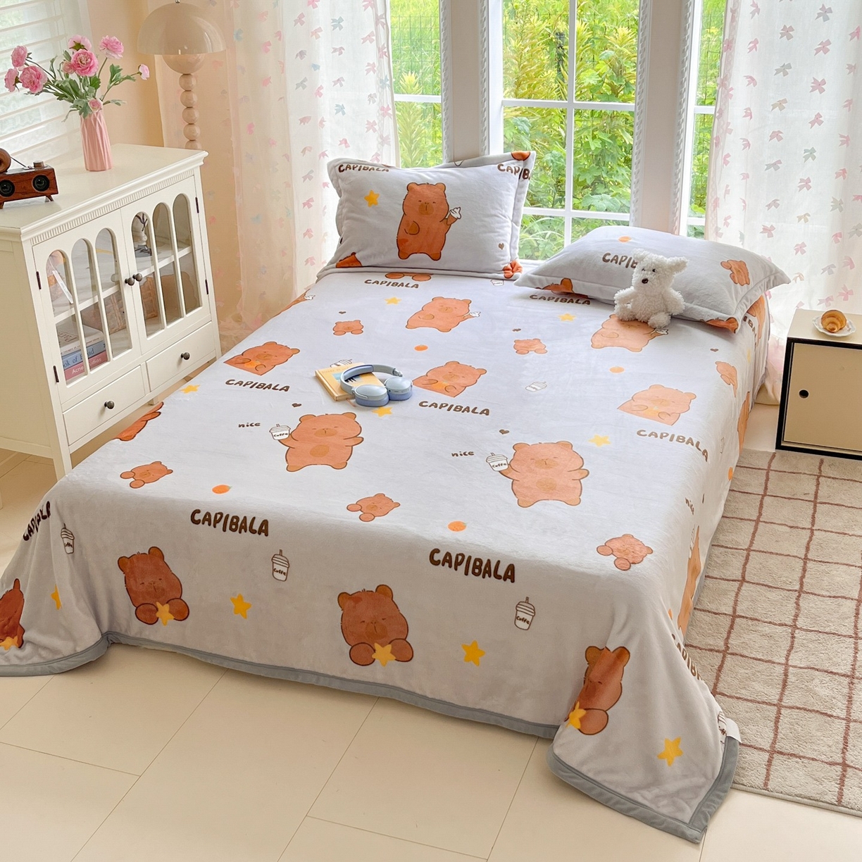 91家纺网 家纺一手货源 找家纺 雅萱-云貂绒毛毯法莱绒毛毯珊瑚绒毛毯羊羔绒毛毯 奶茶屯屯-灰