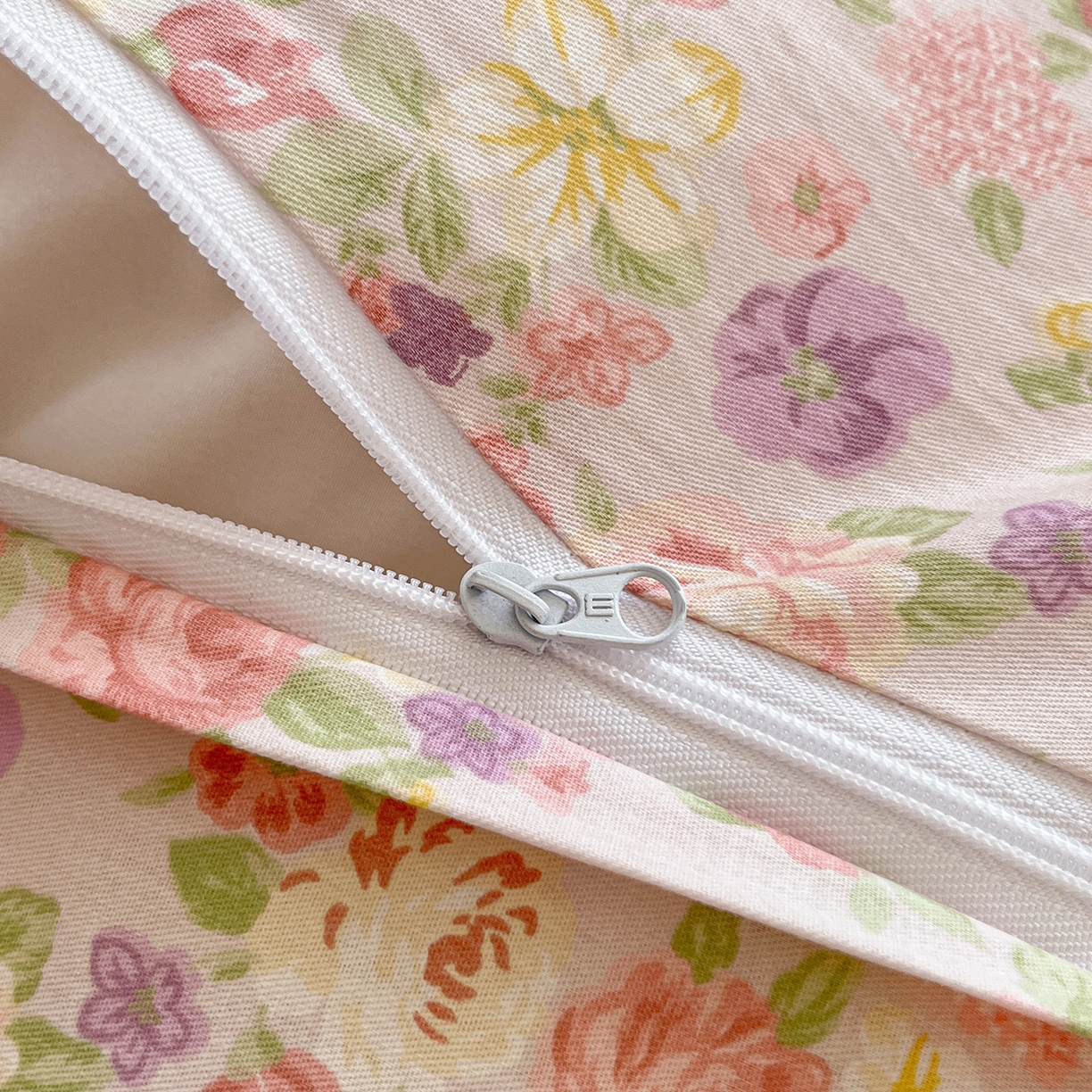 91家纺网 家纺一手货源 找家纺 （总）乐美家纺 2025新款韩版全棉纯棉印花花边四件套