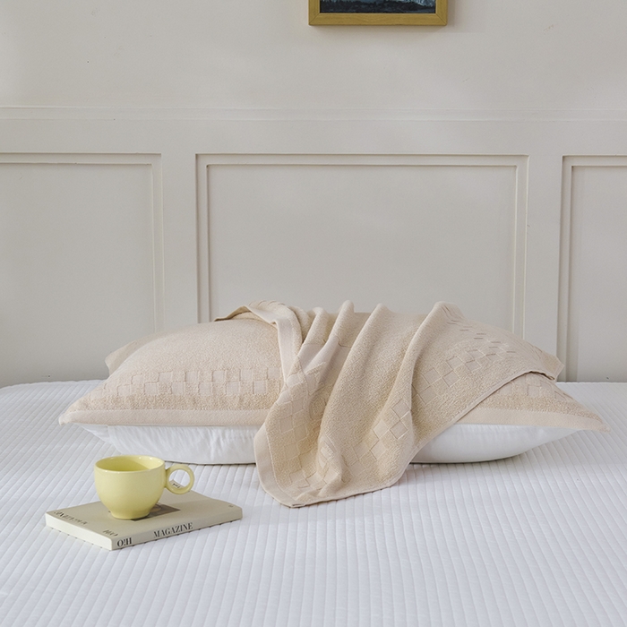 91家纺网 家纺一手货源 找家纺 （总）悦然毛巾被 2025新款老式全棉纯棉毛圈单枕巾 枕巾单件