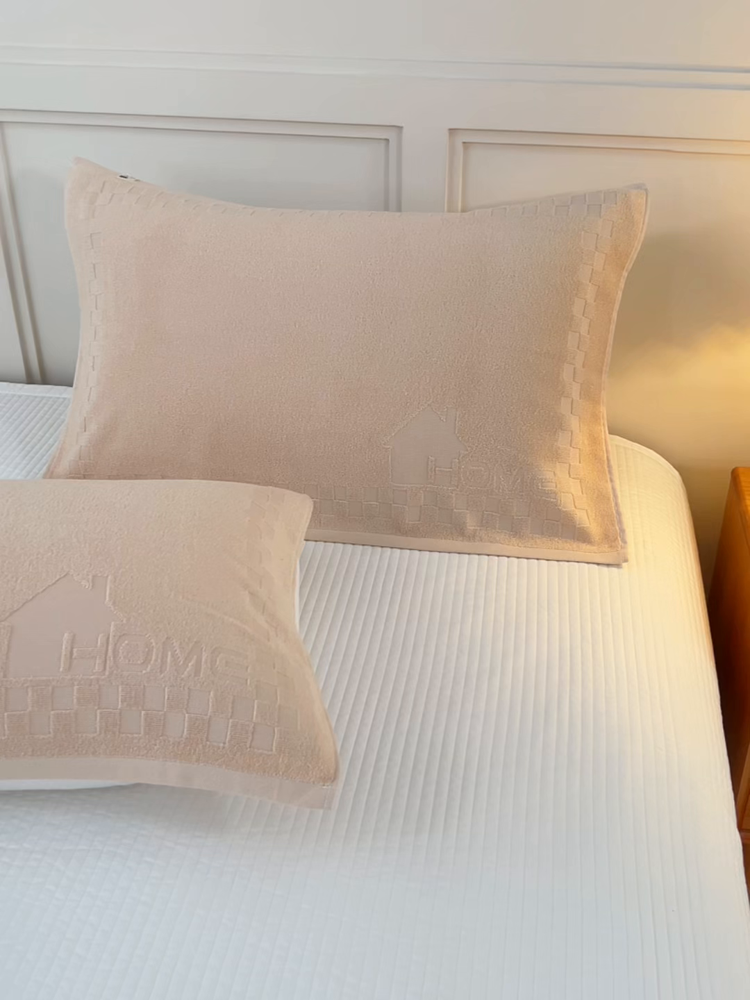 91家纺网 家纺一手货源 找家纺 悦然毛巾被 2025新款老式全棉纯棉毛圈单枕巾 枕巾单件 素逸棕 52x78cm枕巾一只