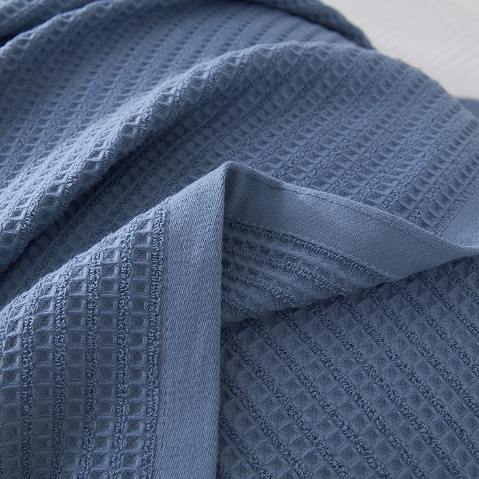 91家纺网 家纺一手货源 找家纺 （总）悦然毛巾被 2025新款全棉纯棉蜂窝棉语单枕巾 枕巾单件