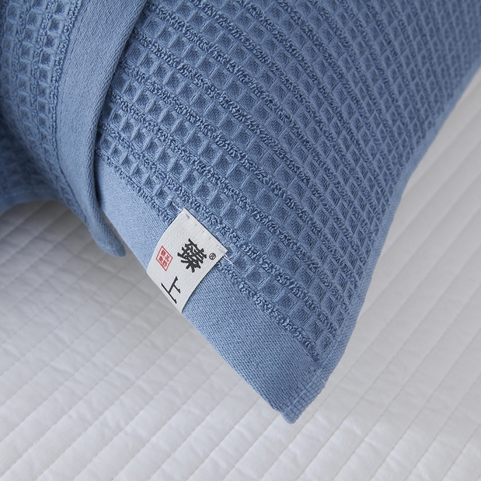 91家纺网 家纺一手货源 找家纺 （总）悦然毛巾被 2025新款全棉纯棉蜂窝棉语单枕巾 枕巾单件