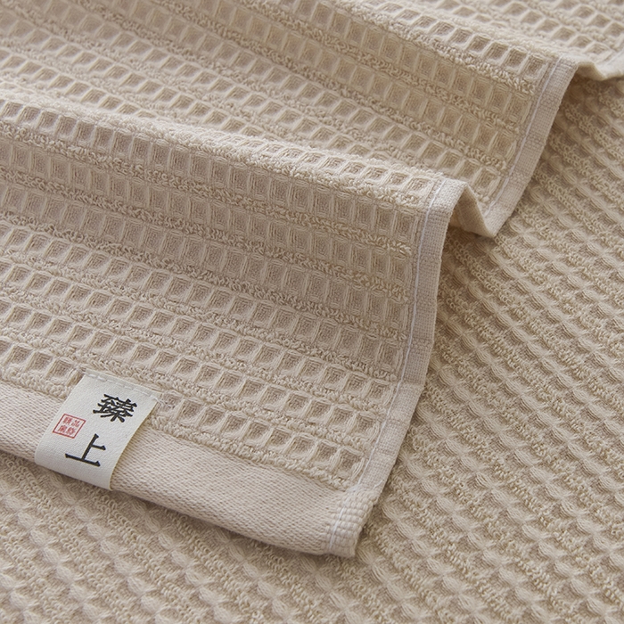 91家纺网 家纺一手货源 找家纺 悦然毛巾被 2025新款全棉纯棉蜂窝棉语单枕巾 枕巾单件 蜂窝棉语玉白 52x78cm枕巾一对