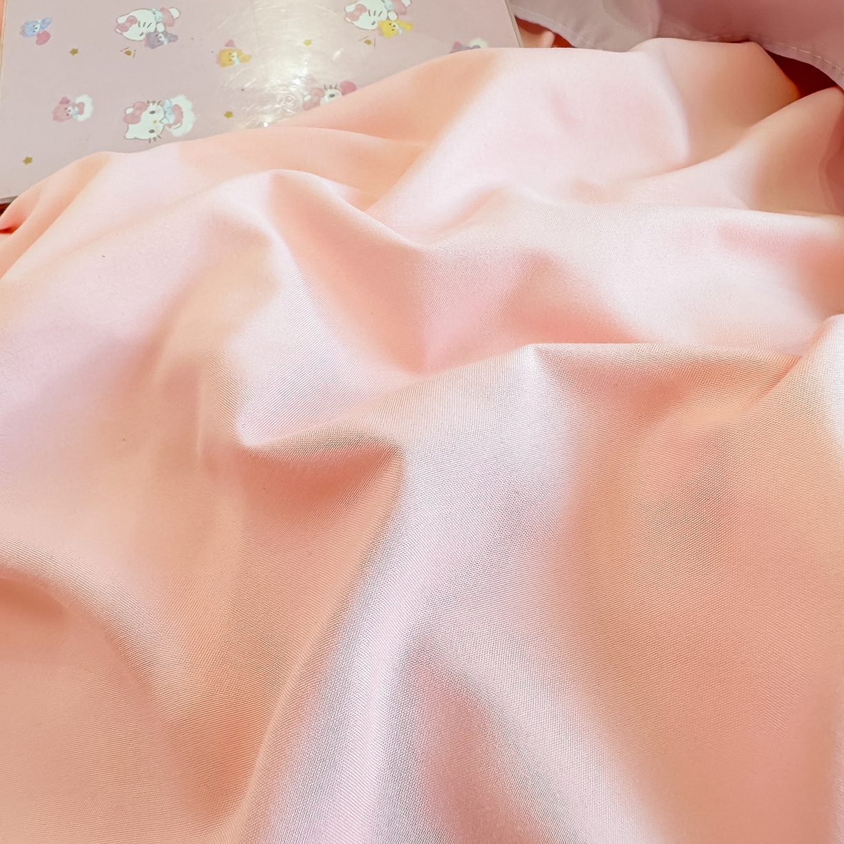 91家纺网 家纺一手货源 找家纺 博雅 2025春夏新款毛巾绣三丽鸥水洗棉花边四件套正版授权 毛巾绣-蛋糕美乐蒂