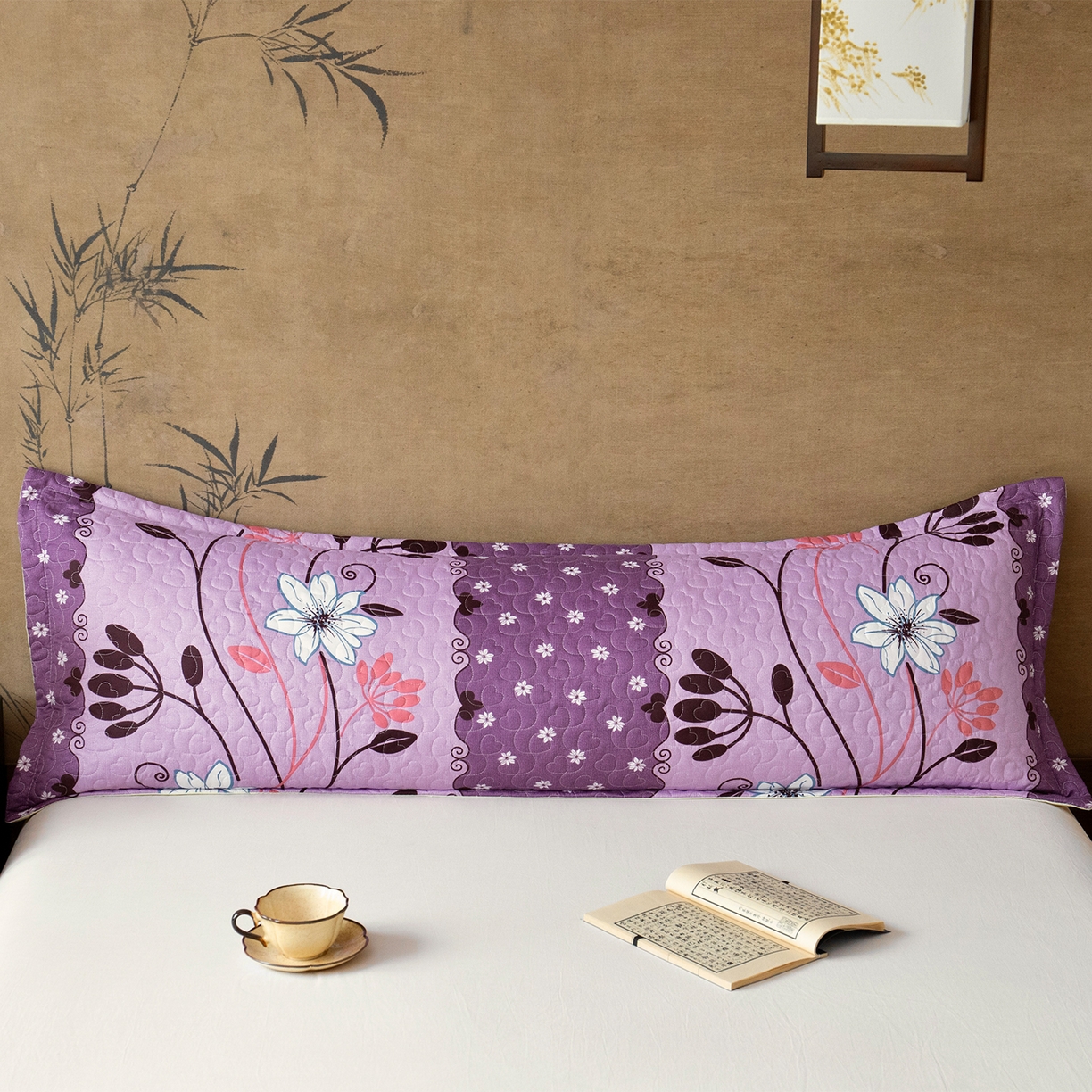 乐居家纺 2025新款中国风双人长枕套枕芯 9号