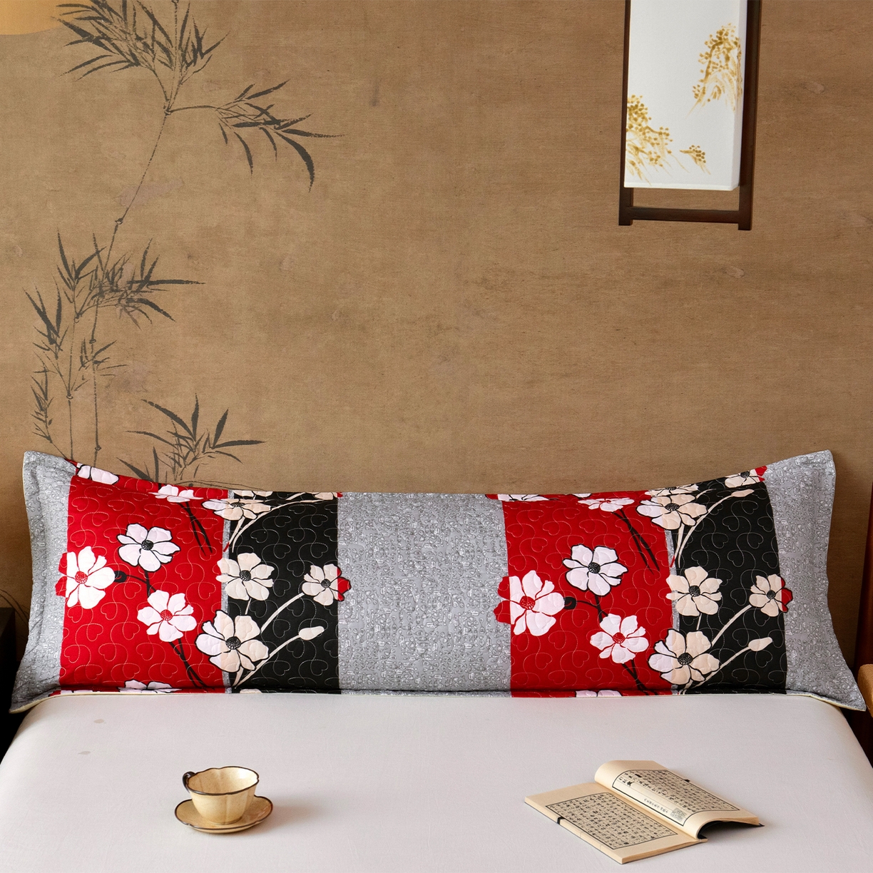 乐居家纺 2025新款中国风双人长枕套枕芯 13号