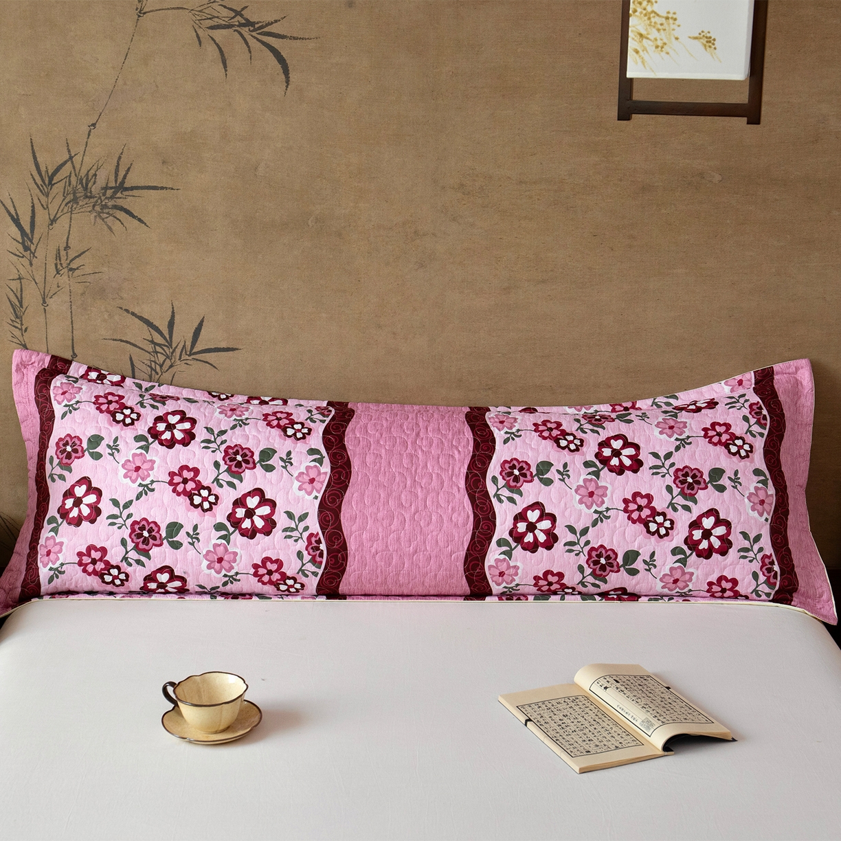 乐居家纺 2025新款中国风双人长枕套枕芯 14号