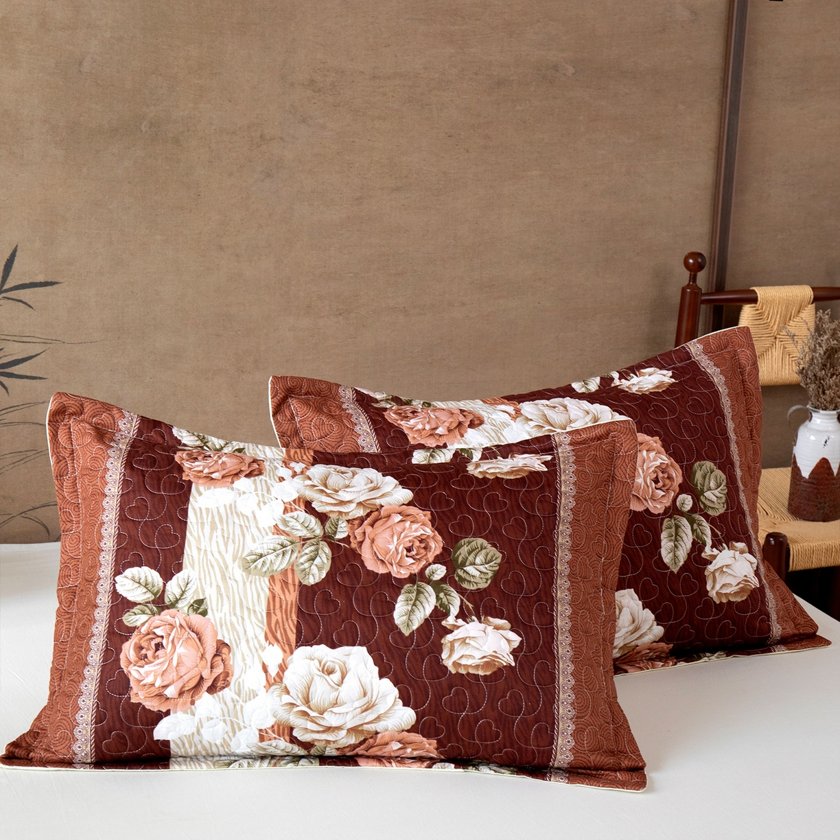 乐居家纺 2025新款中国风常规单人枕套枕芯 3号