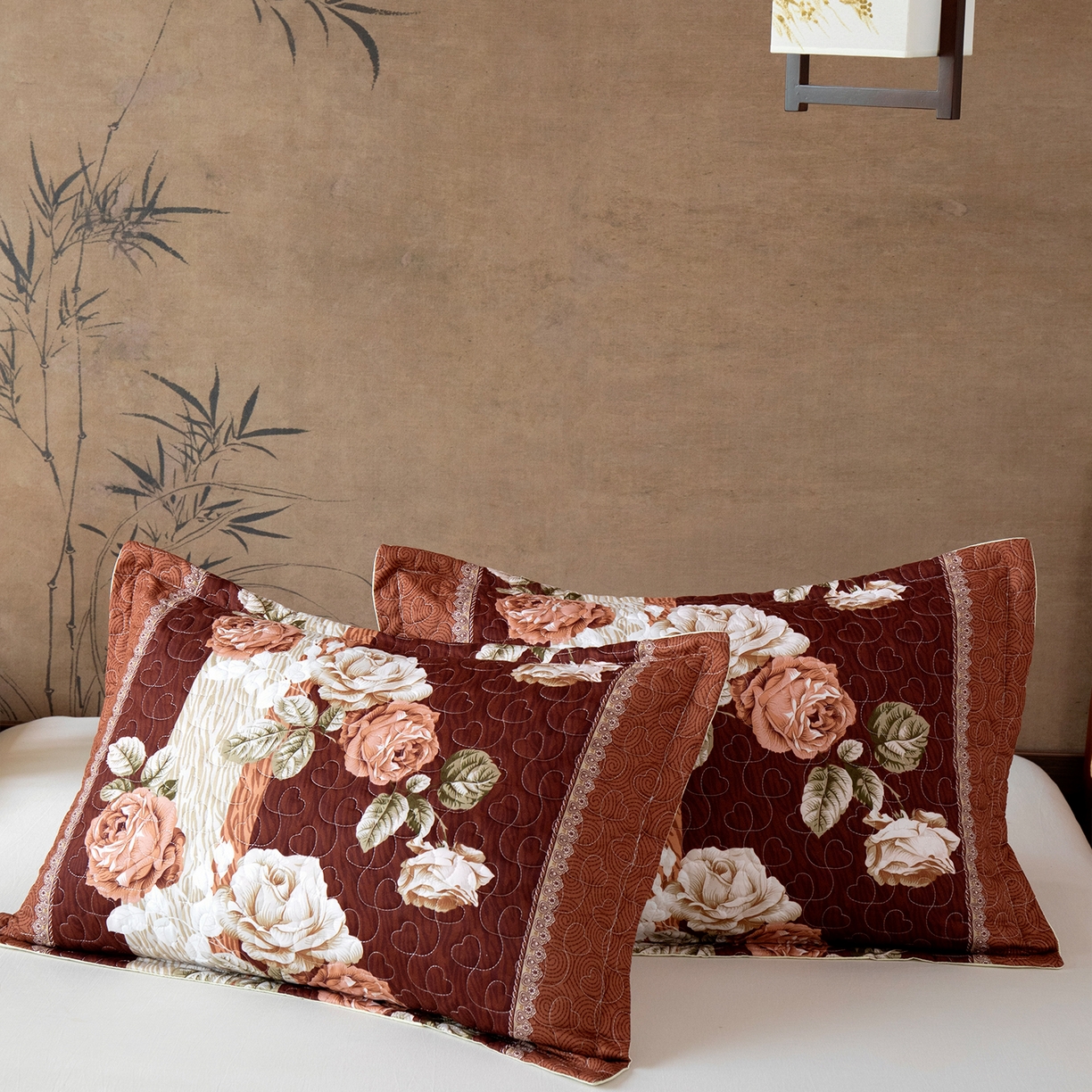 91家纺网 家纺一手货源 找家纺 乐居家纺 2025新款中国风常规单人枕套枕芯 3号