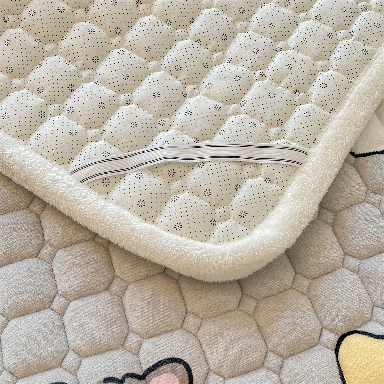 91家纺网 家纺一手货源 找家纺 （总）雯豆家纺 2025新款加厚床垫床褥子牛奶绒床褥床护垫学生宿舍垫子铺底