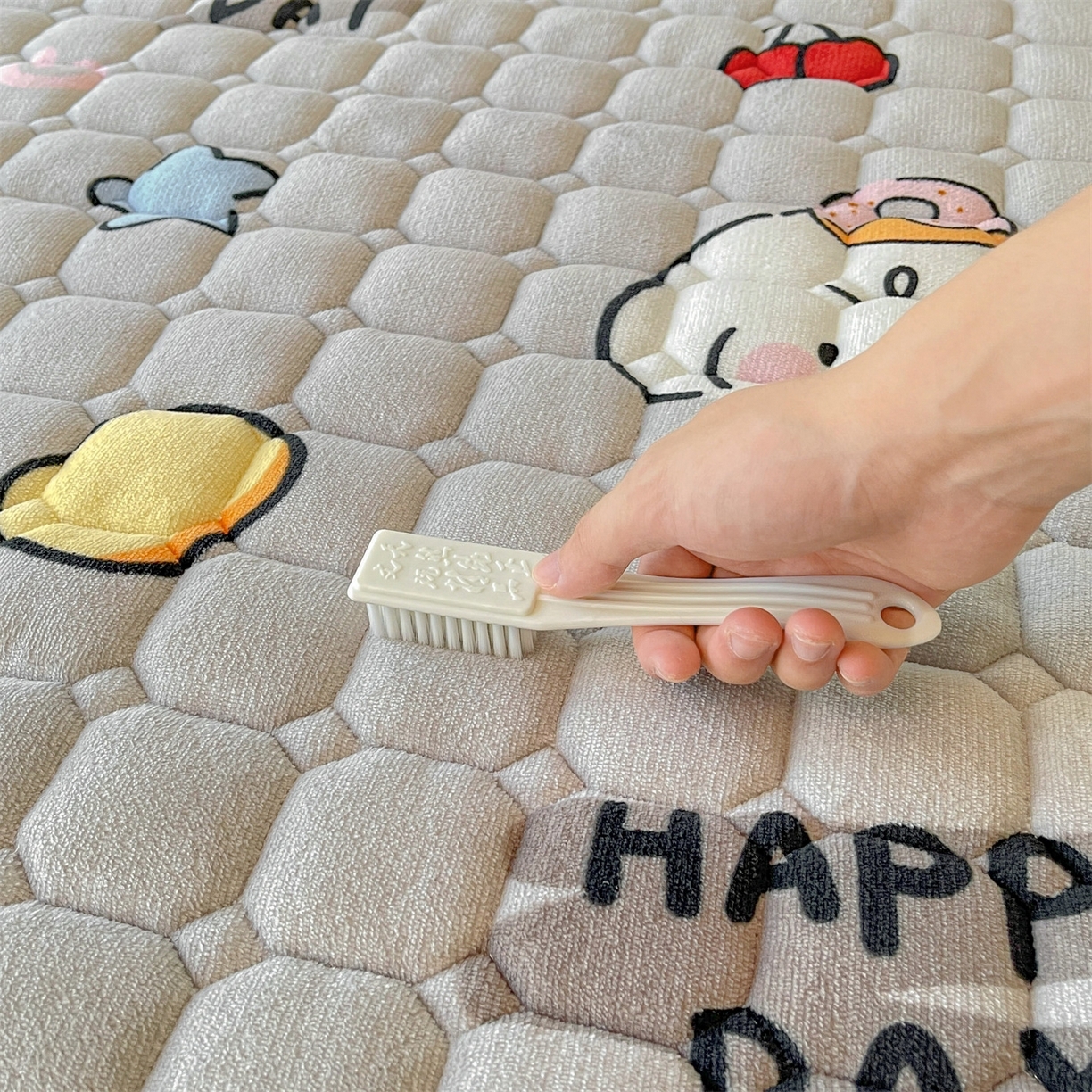 91家纺网 家纺一手货源 找家纺 （总）雯豆家纺 2025新款加厚床垫床褥子牛奶绒床褥床护垫学生宿舍垫子铺底