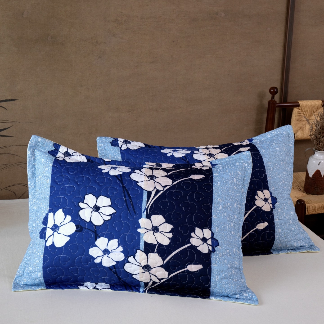 乐居家纺 2025新款中国风常规单人枕套枕芯 6号