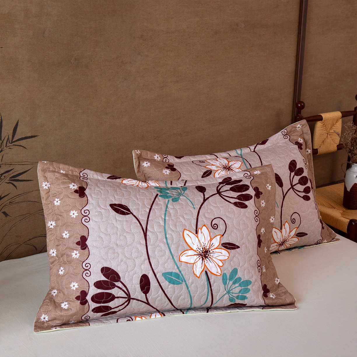 乐居家纺 2025新款中国风常规单人枕套枕芯 7号