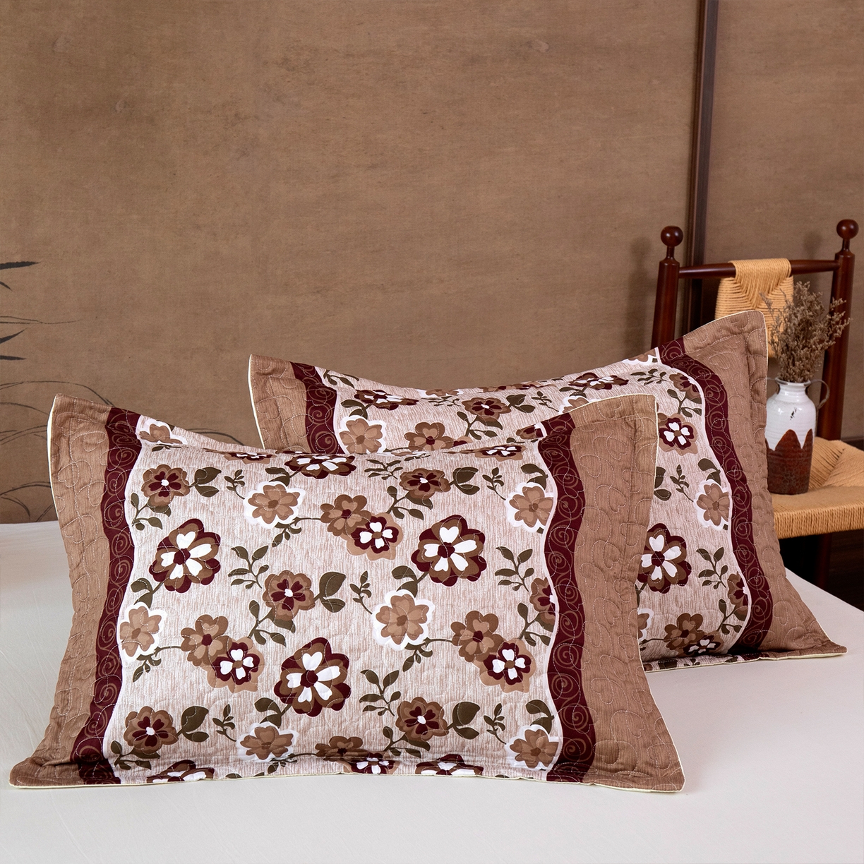 乐居家纺 2025新款中国风常规单人枕套枕芯 8号