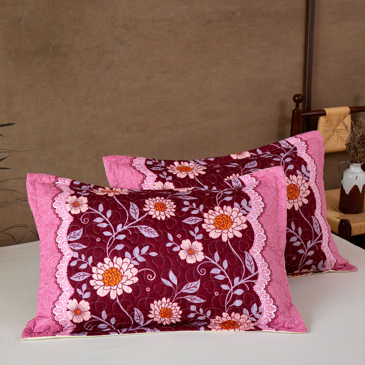 乐居家纺 2025新款中国风常规单人枕套枕芯 10号