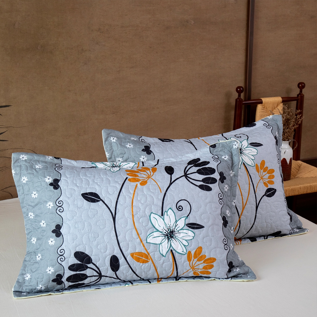 乐居家纺 2025新款中国风常规单人枕套枕芯 12号