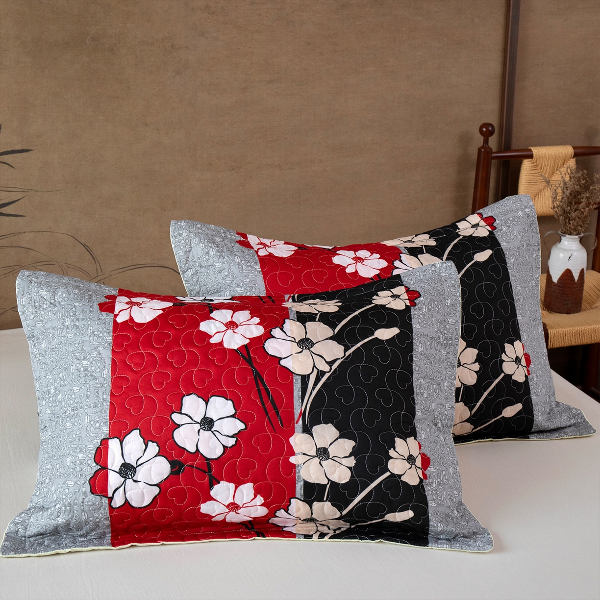 乐居家纺 2025新款中国风常规单人枕套枕芯 13号