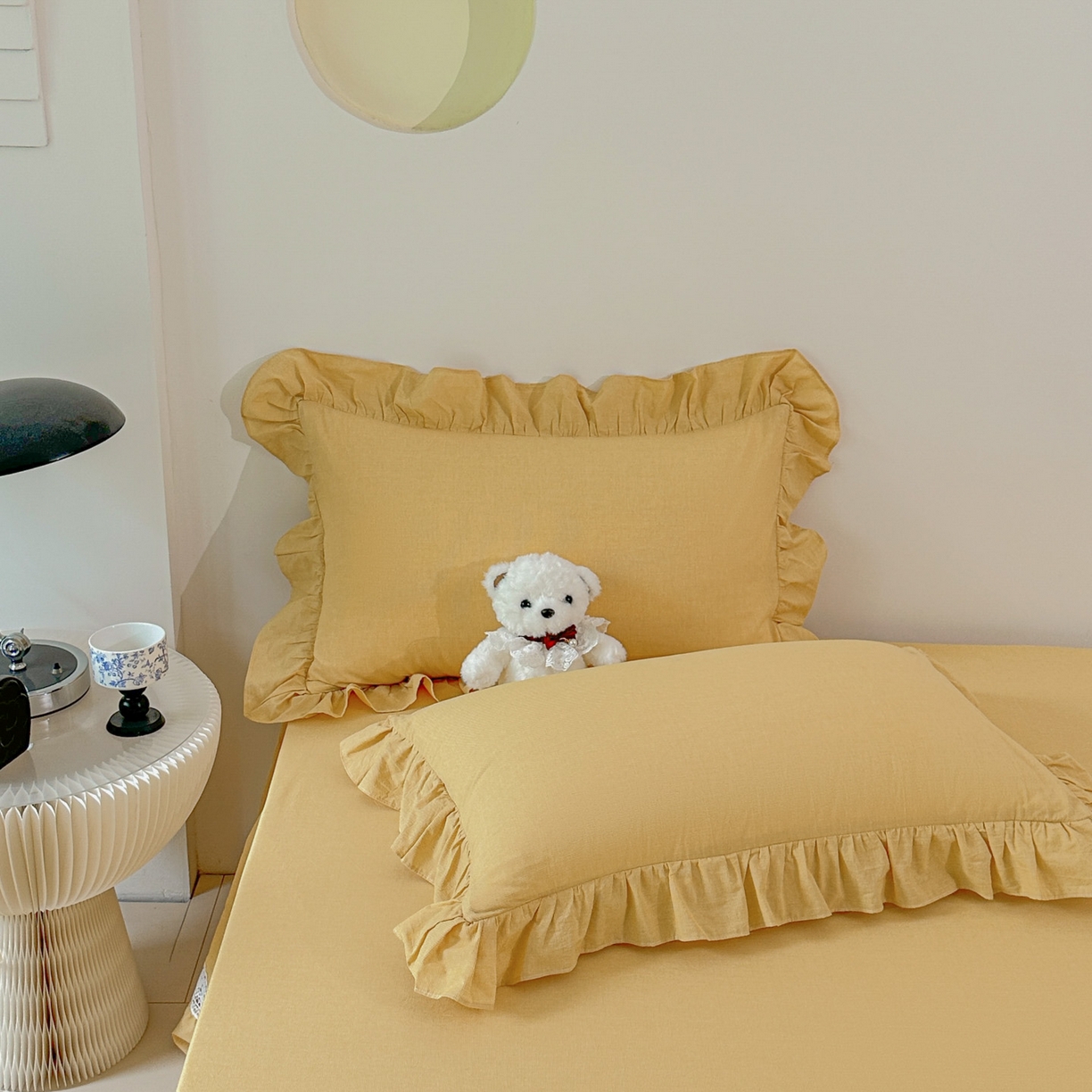 91家纺网 家纺一手货源 找家纺 （总）依蔓羽 2025新款全棉水洗棉枕套系列