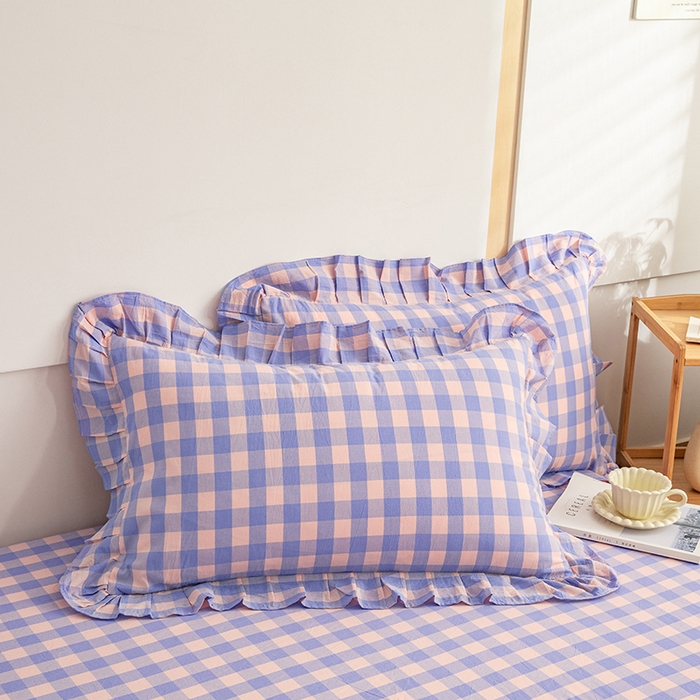 91家纺网 家纺一手货源 找家纺 （总）依蔓羽 2025新款全棉水洗棉枕套系列