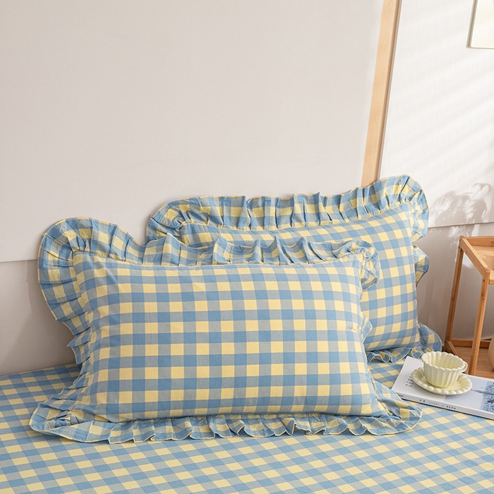 91家纺网 家纺一手货源 找家纺 （总）依蔓羽 2025新款全棉水洗棉枕套系列