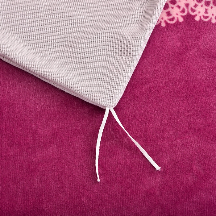 91家纺网 家纺一手货源 找家纺 绒宴2025新230克特厚款印花牛奶绒单被套法莱绒金貂被套单件 郁金花开