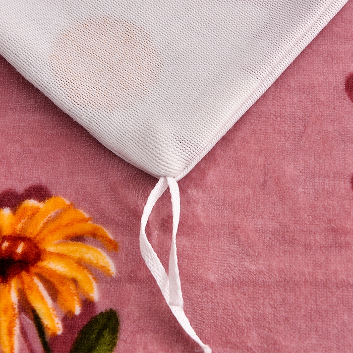 91家纺网 家纺一手货源 找家纺 绒宴2025新230克特厚款印花牛奶绒单被套法莱绒金貂被套单件 仲夏