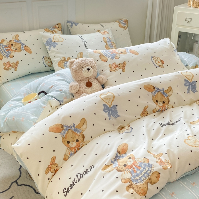 91家纺网 家纺一手货源 找家纺 （总）红日子纺织品 2025新款12868全棉印花系列四件套