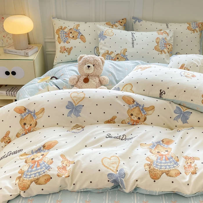 91家纺网 家纺一手货源 找家纺 （总）红日子纺织品 2025新款12868全棉印花系列四件套