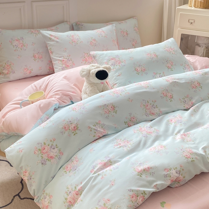 91家纺网 家纺一手货源 找家纺 （总）红日子纺织品 2025新款12868全棉印花系列四件套