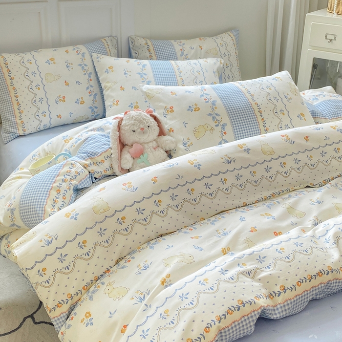 91家纺网 家纺一手货源 找家纺 （总）红日子纺织品 2025新款12868全棉印花系列四件套