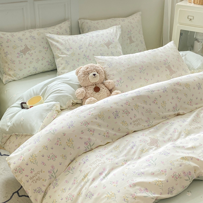 91家纺网 家纺一手货源 找家纺 （总）红日子纺织品 2025新款12868全棉印花系列四件套