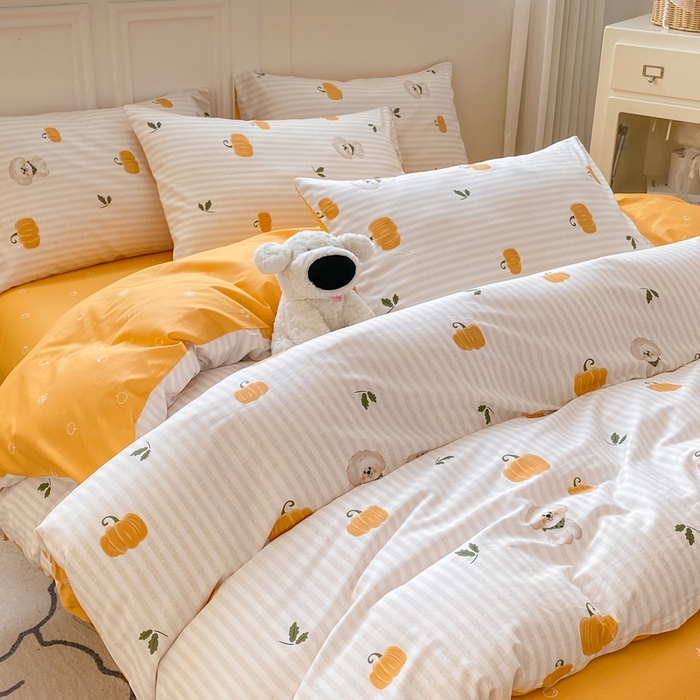 91家纺网 家纺一手货源 找家纺 （总）红日子纺织品 2025新款12868全棉印花系列四件套