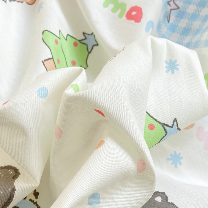 91家纺网 家纺一手货源 找家纺 红日子纺织品 2025新款12868全棉印花系列四件套 宠物陪伴