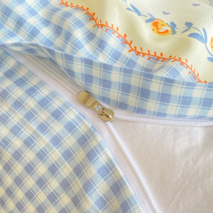 91家纺网 家纺一手货源 找家纺 红日子纺织品 2025新款12868全棉印花系列四件套 花宠乐章