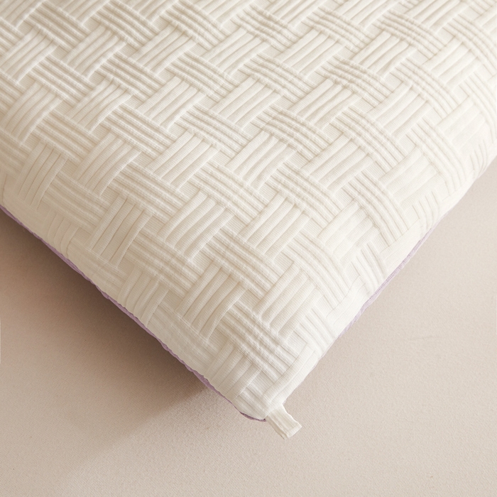 91家纺网 家纺一手货源 找家纺 米米儿家纺 2025新款A类华夫格针织提花大豆冬被被子被芯 拼色-灰白色