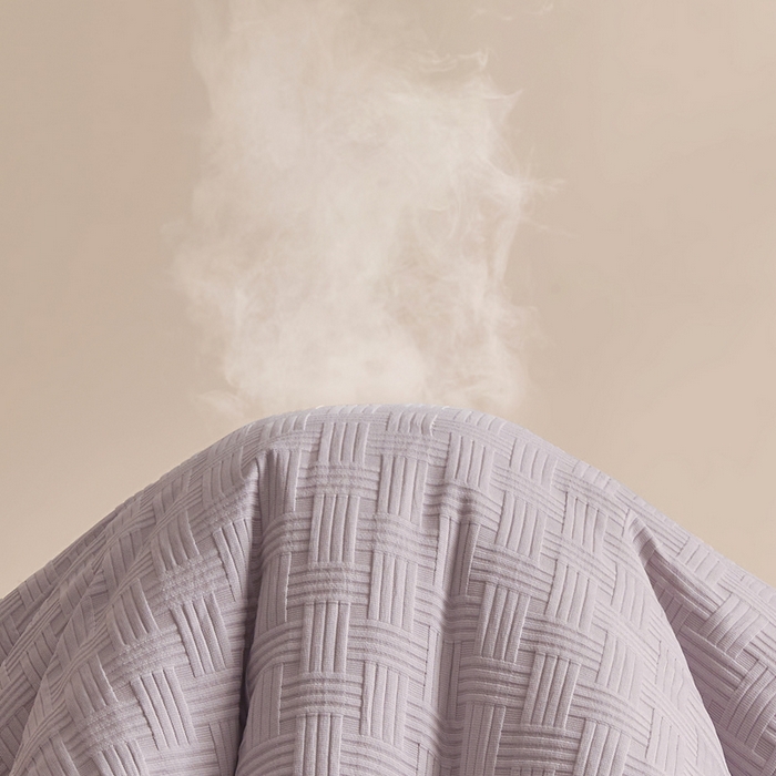 91家纺网 家纺一手货源 找家纺 米米儿家纺 2025新款A类华夫格针织提花大豆冬被被子被芯 灰色