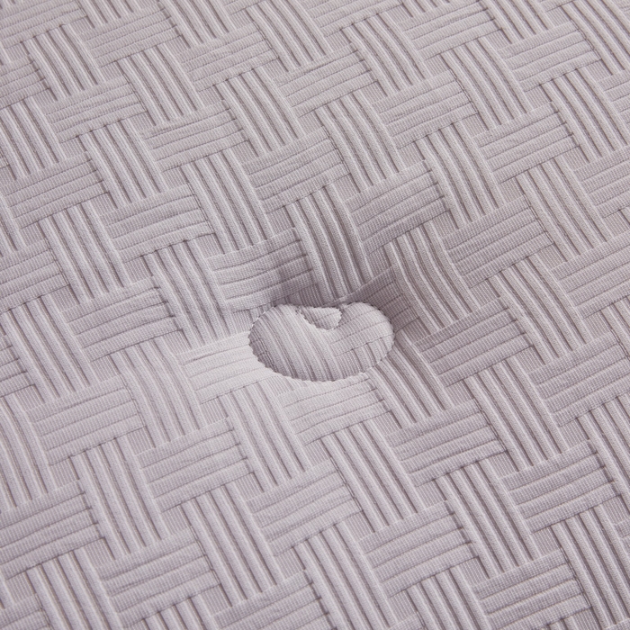 91家纺网 家纺一手货源 找家纺 米米儿家纺 2025新款A类华夫格针织提花大豆冬被被子被芯 灰色