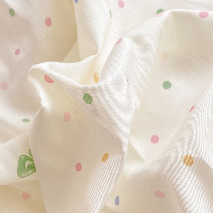 91家纺网 家纺一手货源 找家纺 红日子纺织品 2025新款12868全棉印花系列四件套 甜心情节