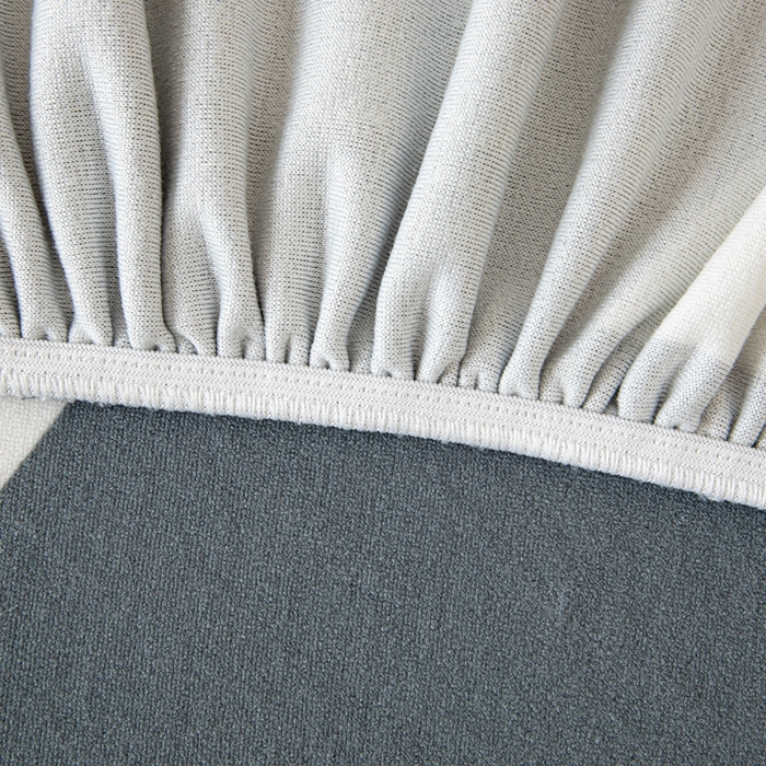 91家纺网 家纺一手货源 找家纺 沐沐家纺 2026新款毛绒印花床头罩 简雅