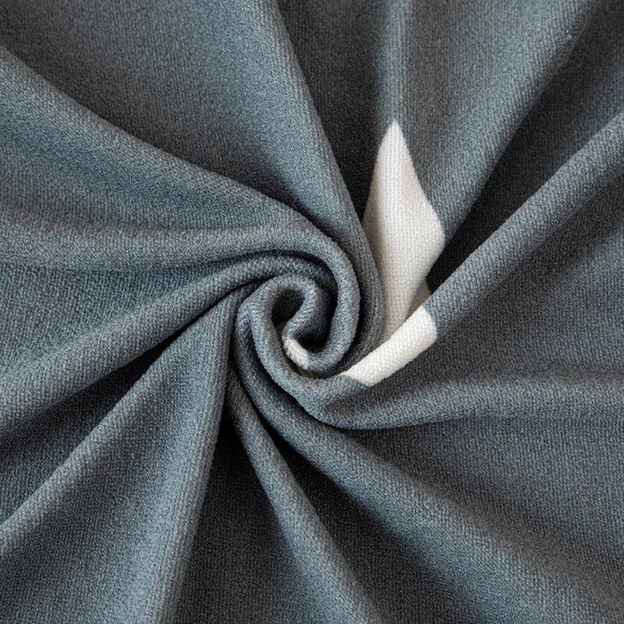 91家纺网 家纺一手货源 找家纺 沐沐家纺 2026新款毛绒印花床头罩 简雅