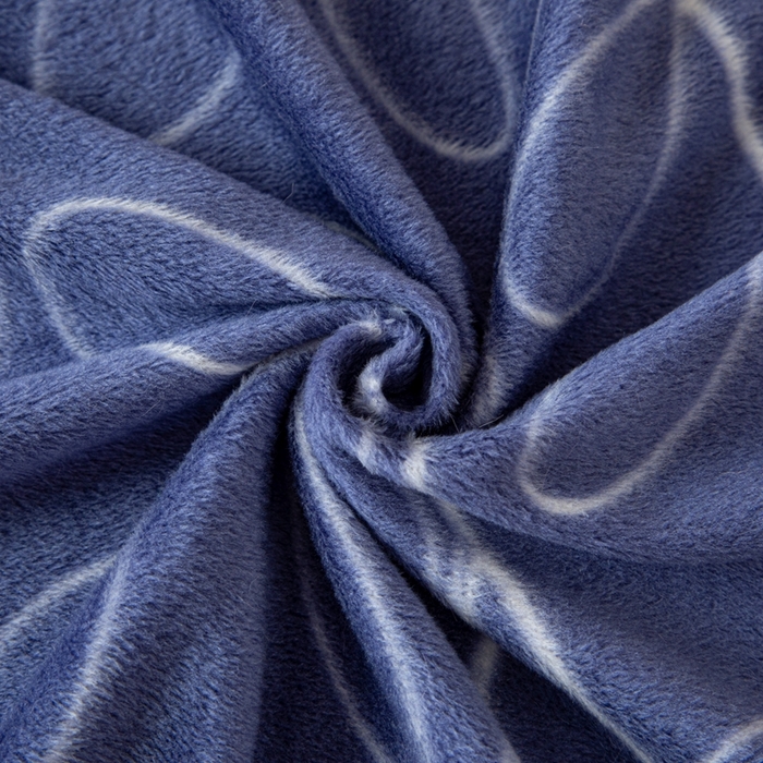 91家纺网 家纺一手货源 找家纺 沐沐家纺 2026新款毛绒印花床头罩 枝繁叶茂