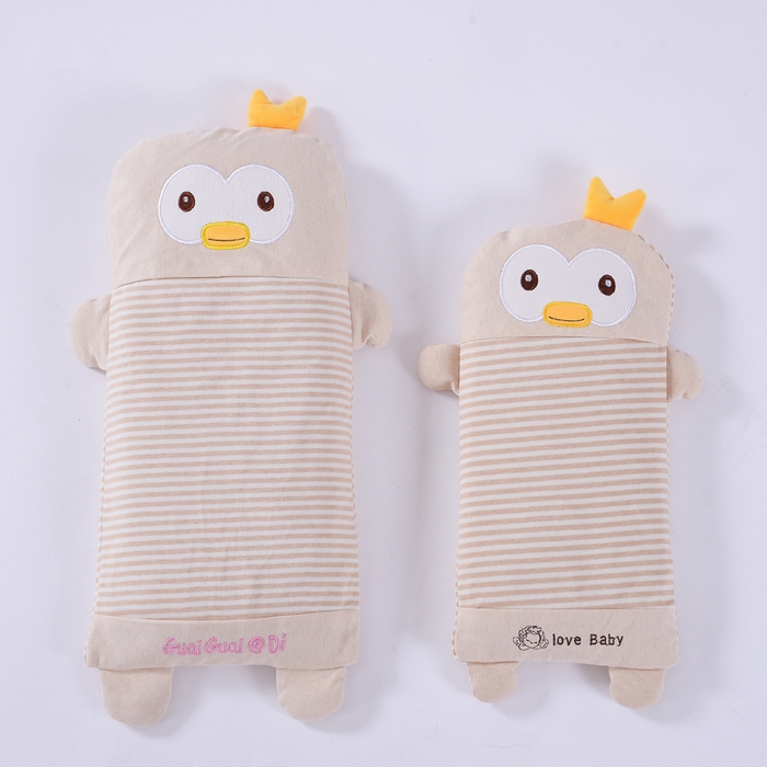 91家纺网 家纺一手货源 找家纺 （总）佳合枕芯 彩棉儿童荞麦枕（萌小鸭）