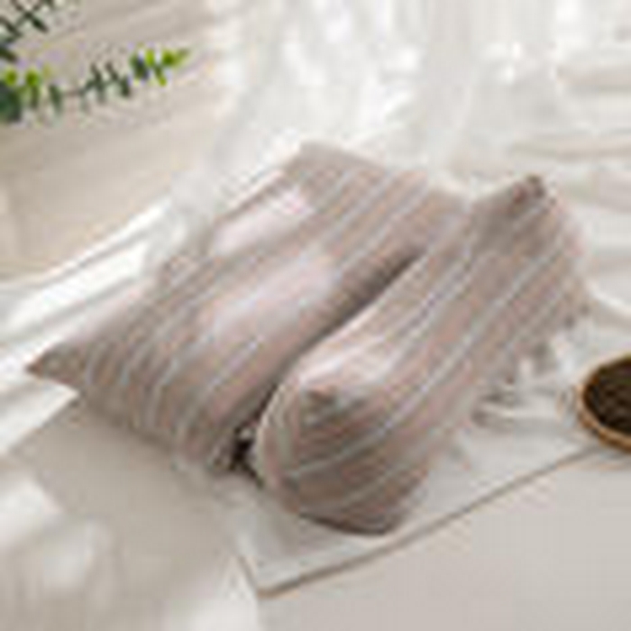 91家纺网 家纺一手货源 找家纺 （总）佳合枕芯 2025新款新品全棉水洗棉三角组合款荞麦护颈椎枕 枕头枕芯