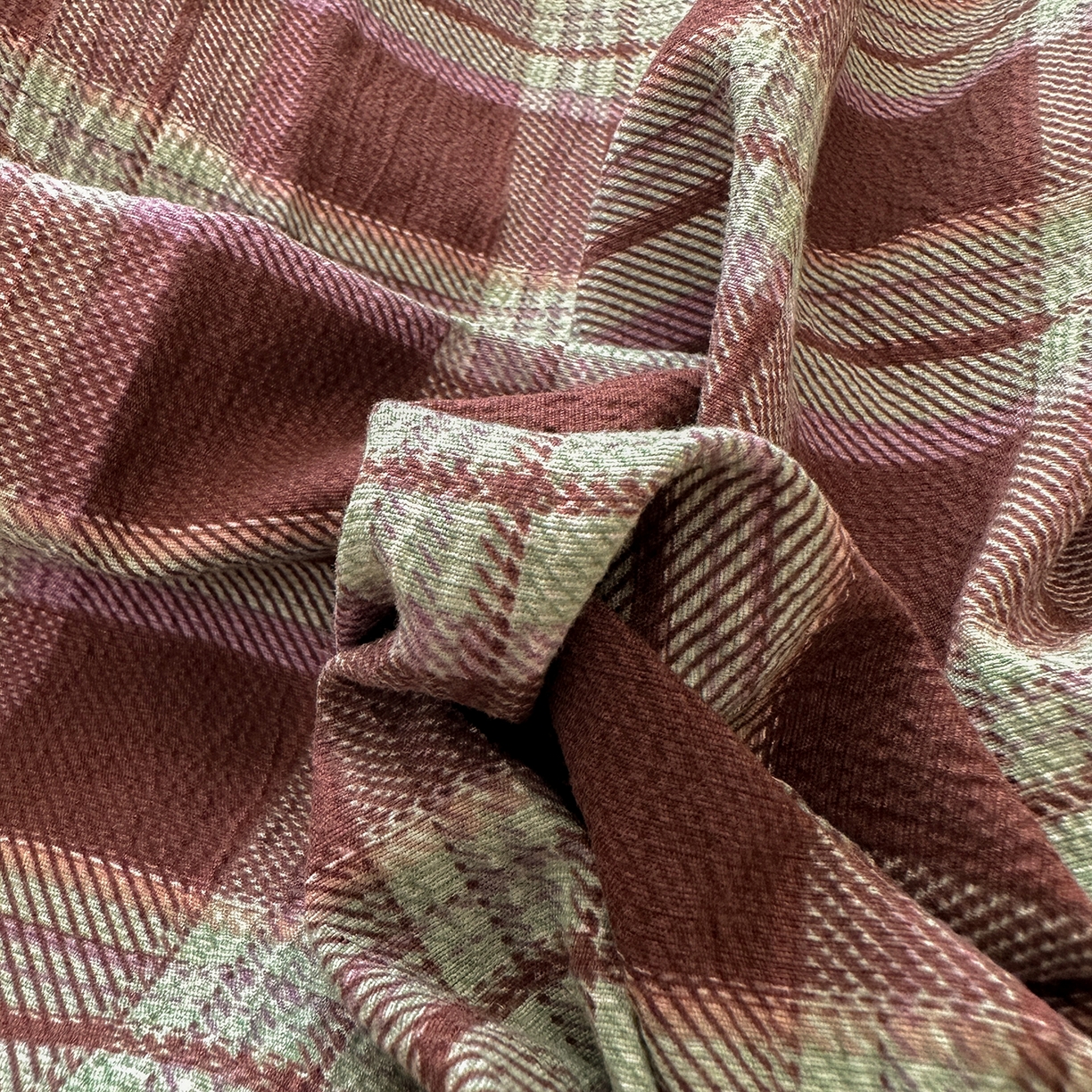 91家纺网 家纺一手货源 找家纺 晚爱家纺（原晚安家居） 2025新款韩系少女风蕾丝花边四件套云感木棉双层纱-苏菲 苏菲·深咖格