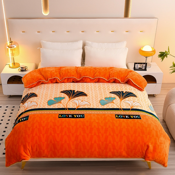 91家纺网 家纺一手货源 找家纺 （总）芯诗曼 2025直播高克重牛奶绒四件套法莱绒金貂貂狐保暖单被套