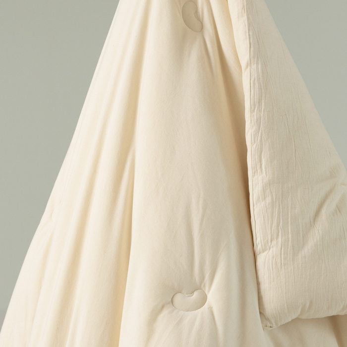 91家纺网 家纺一手货源 找家纺 （总）纪梵茜 2025新款雨露亚麻大豆被棉麻冬被李官奇正品全棉大豆子母被双胎被