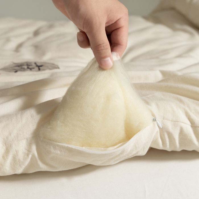 91家纺网 家纺一手货源 找家纺 （总）纪梵茜 2025新款雨露亚麻大豆被棉麻冬被李官奇正品全棉大豆被子被芯