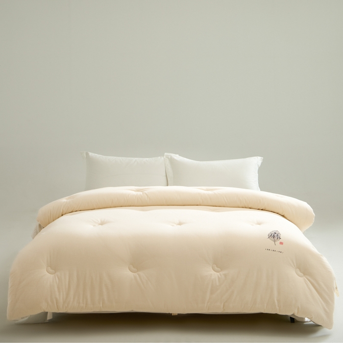 （总）纪梵茜 2025新款雨露亚麻大豆被棉麻冬被李官奇正品全棉大豆被子被芯